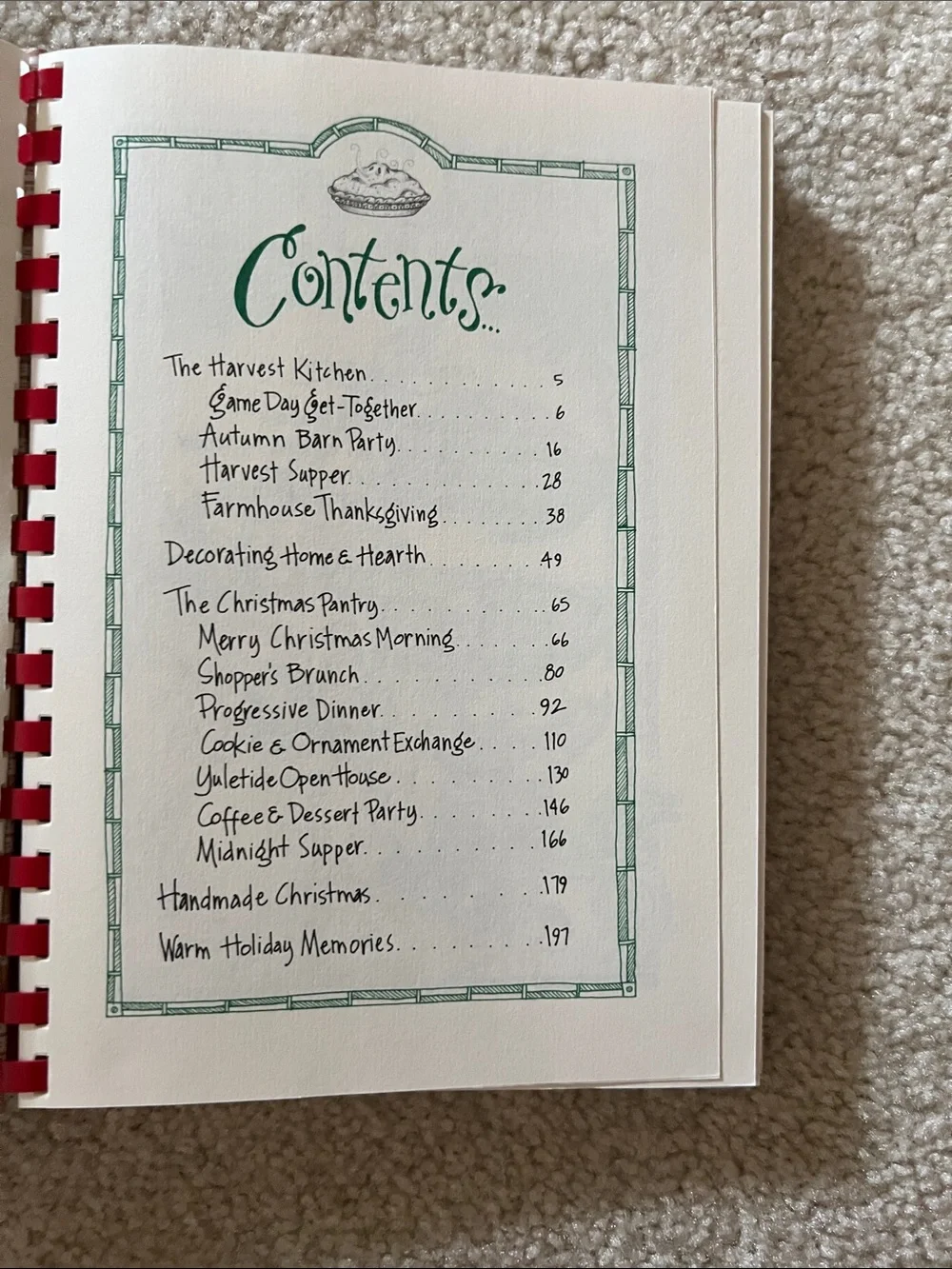 Gooseberry Patch Holidays at Home Cookbook - EC